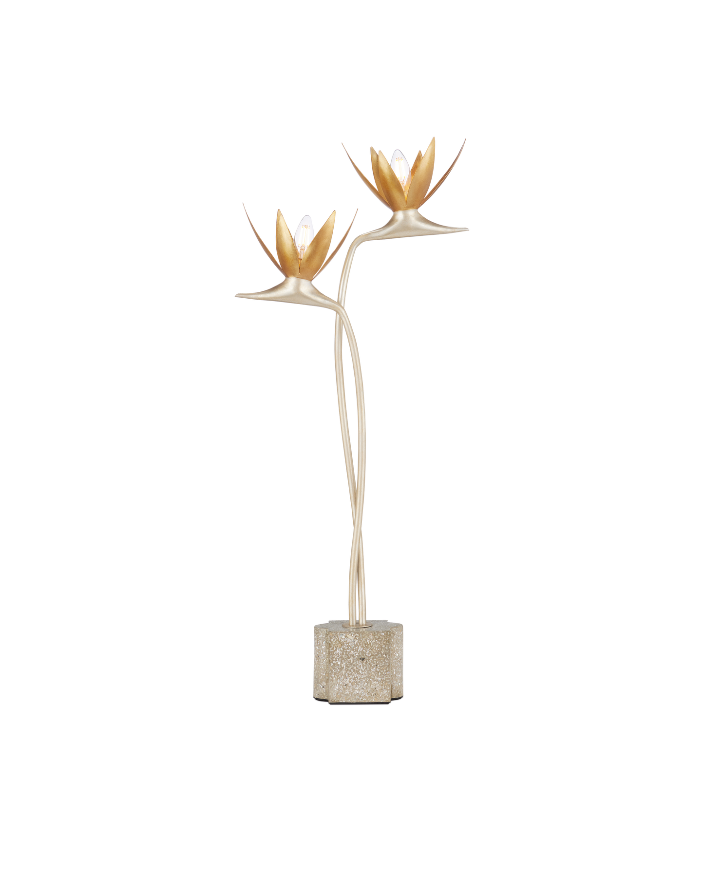 Paradiso Gold & Silver Table Lamp