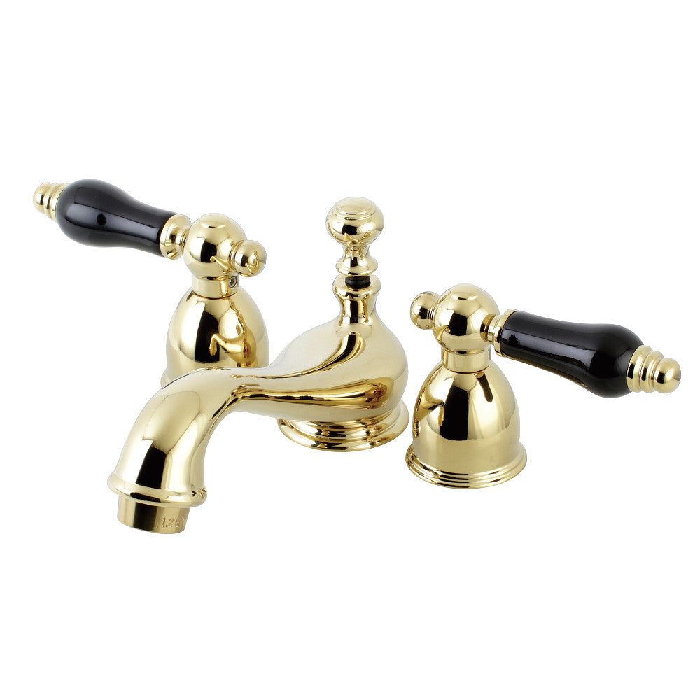 Duchess Mini-Widespread Bathroom Faucet in Polished Brass