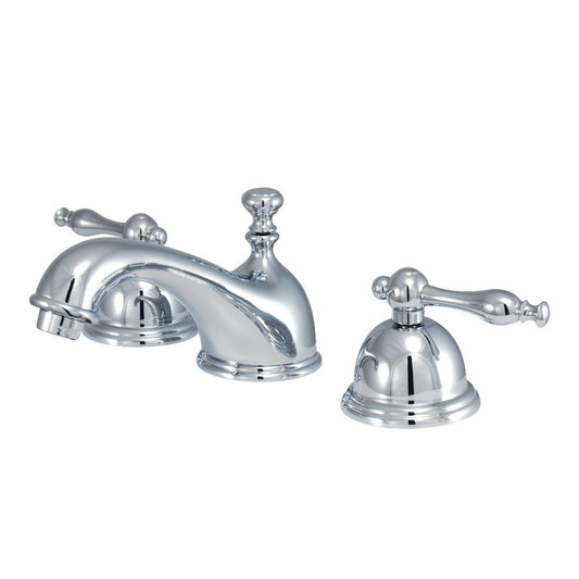 Naples Widespread Bathroom Faucet in Polished Chrome