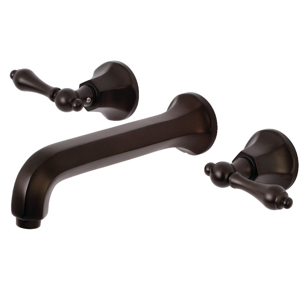 Metropolitan Wall-Mount Bathroom Faucet in Oil Rubbed Bronze