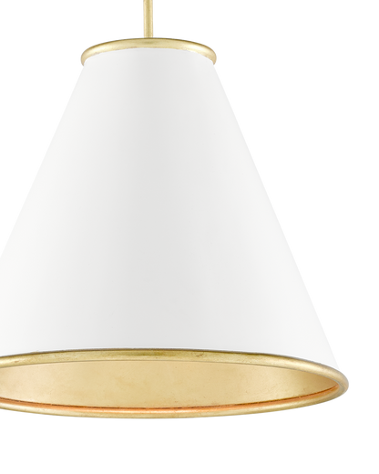 Pierrepont Small White Pendant