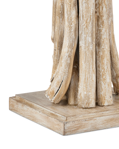 Driftwood Whitewash Table Lamp