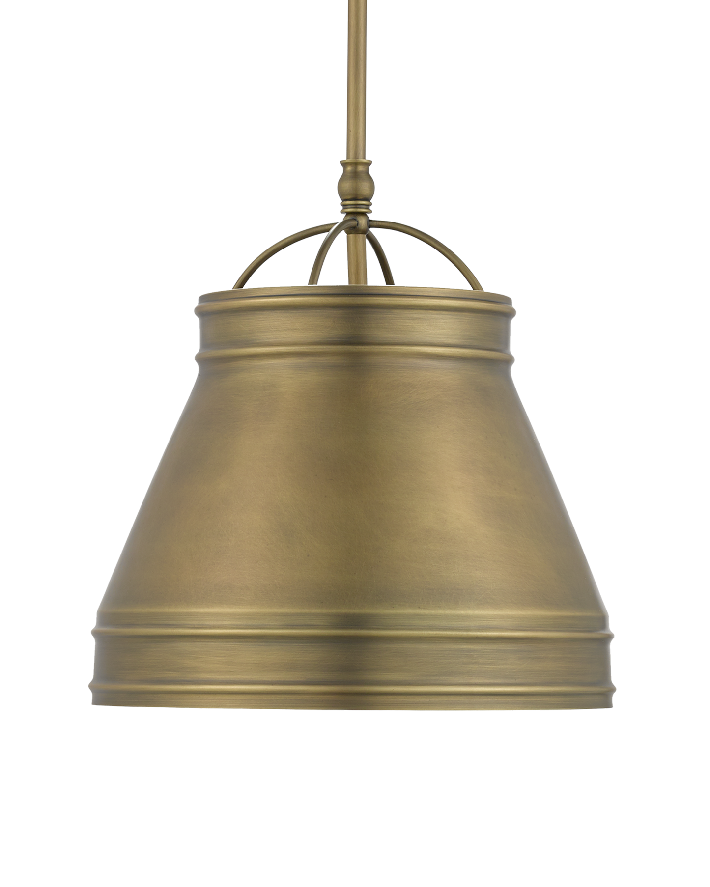 Lumley Brass Pendant