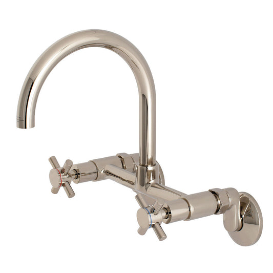 Concord Wall Mount Kitchen Faucet in Polished Nickel