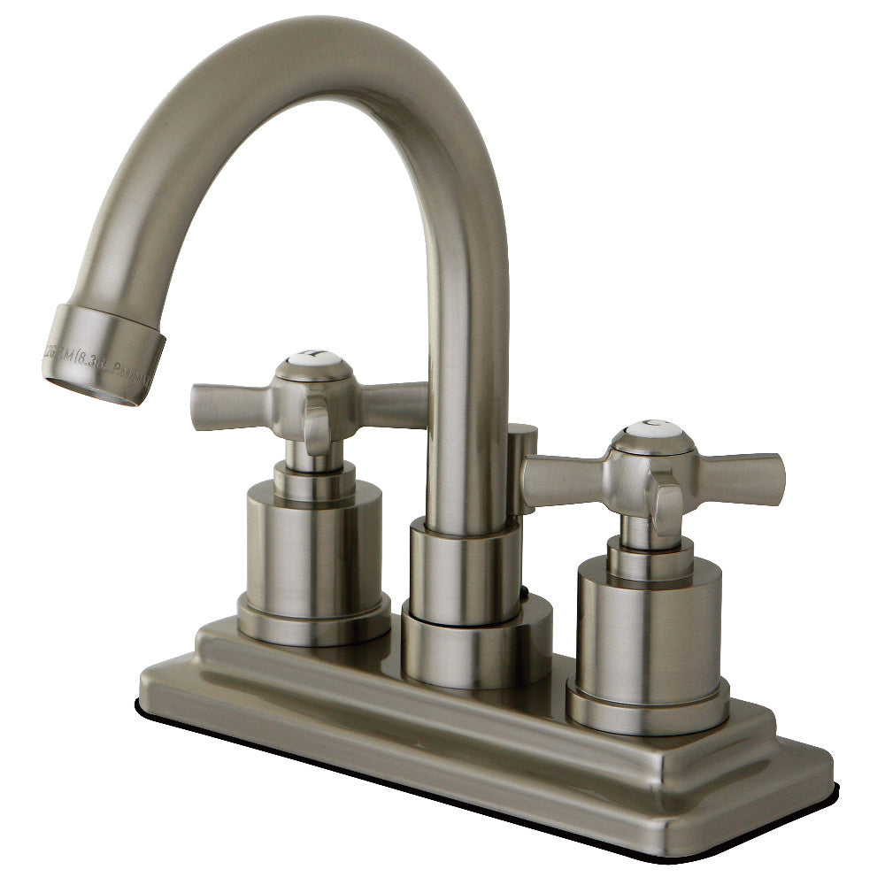 Millennium 4 Inch Centerset Bathroom Faucet in Brushed Nickel