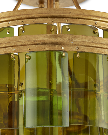 Vintner Green Semi-Flush Mount