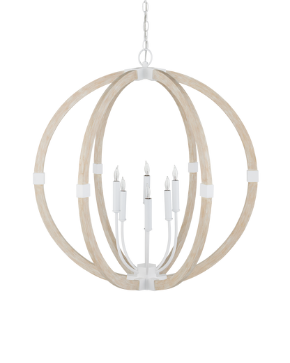 Bastian Sandstone Orb Lantern