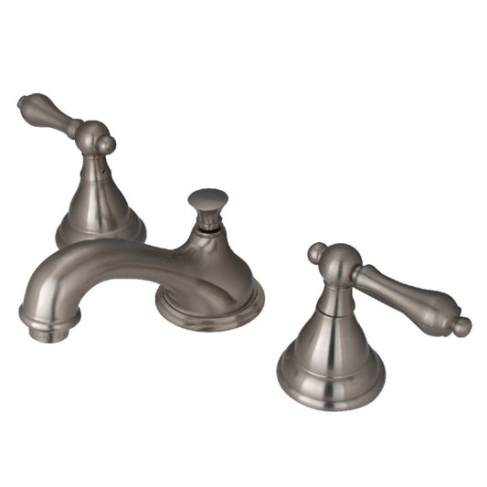 Widespread Bathroom Faucet in Brushed Nickel