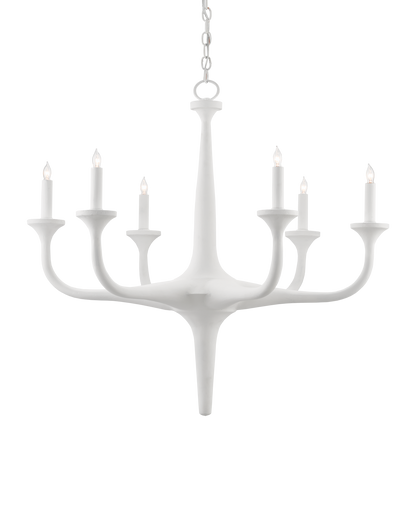 Albion White Chandelier