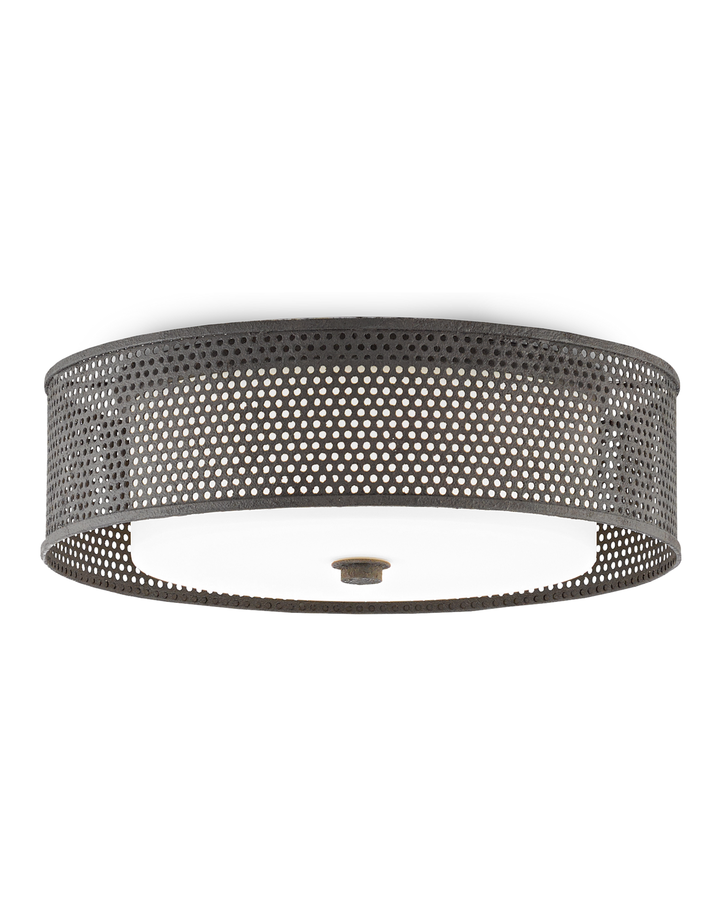 Notte Black Flush Mount