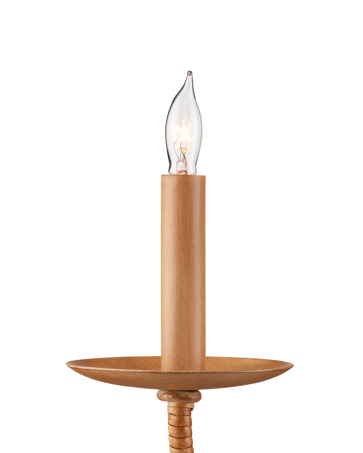 Saxon Linear Tan  Chandelier