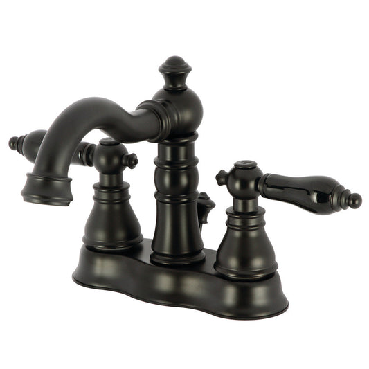 Duchess 4 Inch Centerset Bathroom Faucet in Matte Black