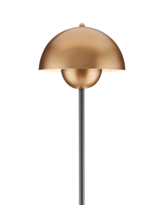 La Rue Brass Floor Lamp