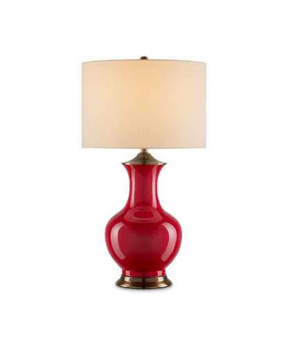 Lilou Red Table Lamp
