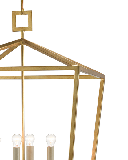 Denison Large Gold Lantern