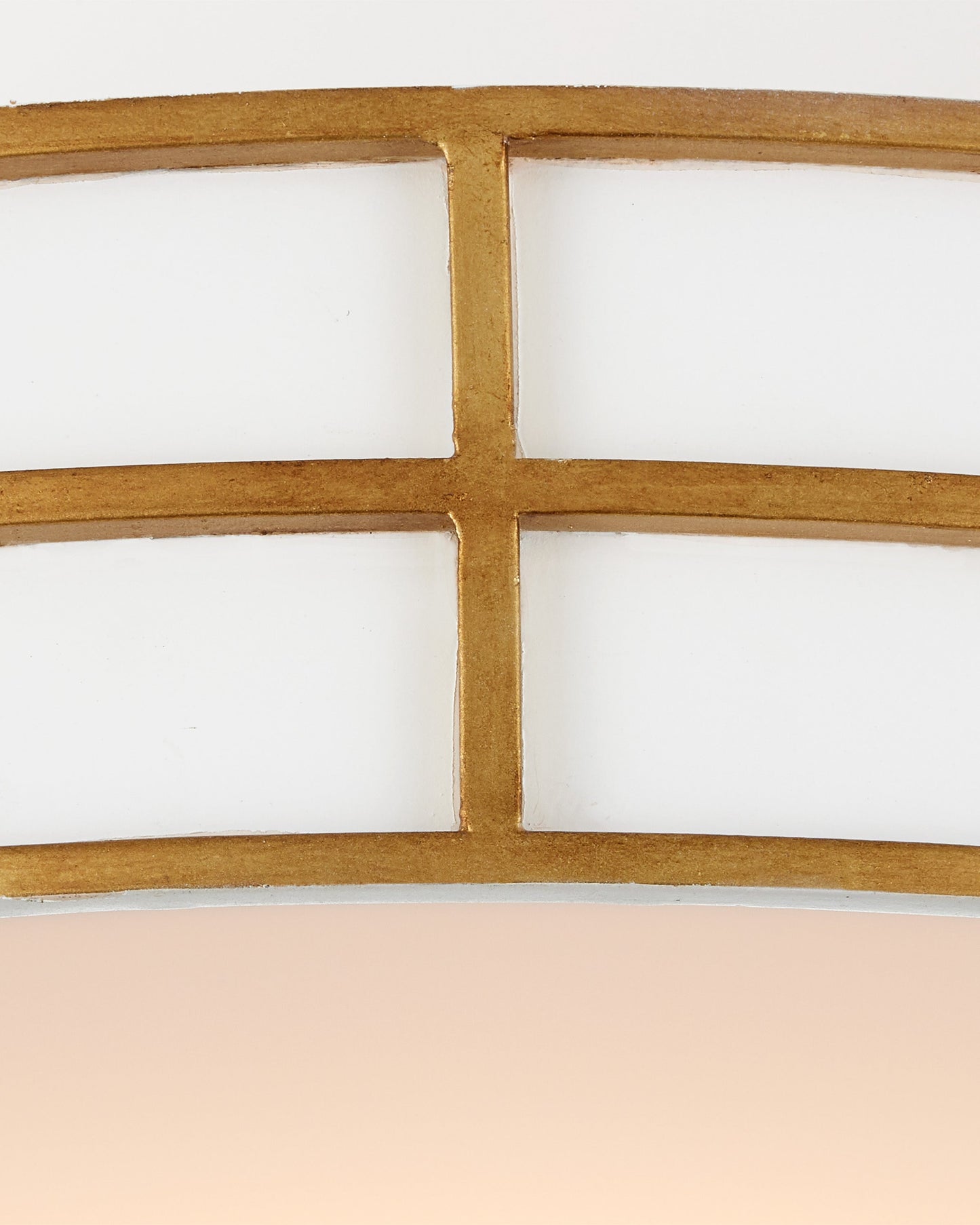 Fielding White Flush Mount