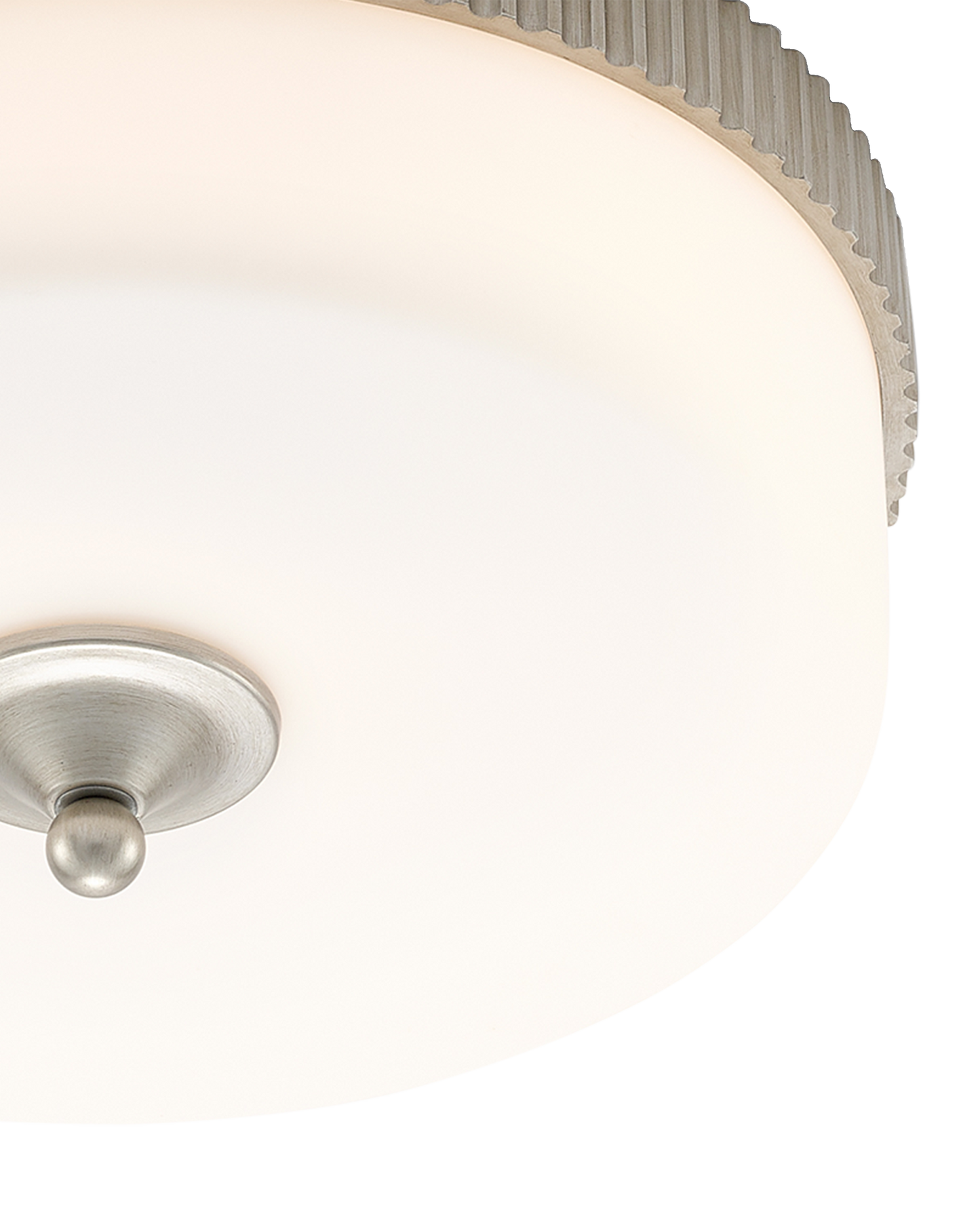 Bryce Silver Flush Mount