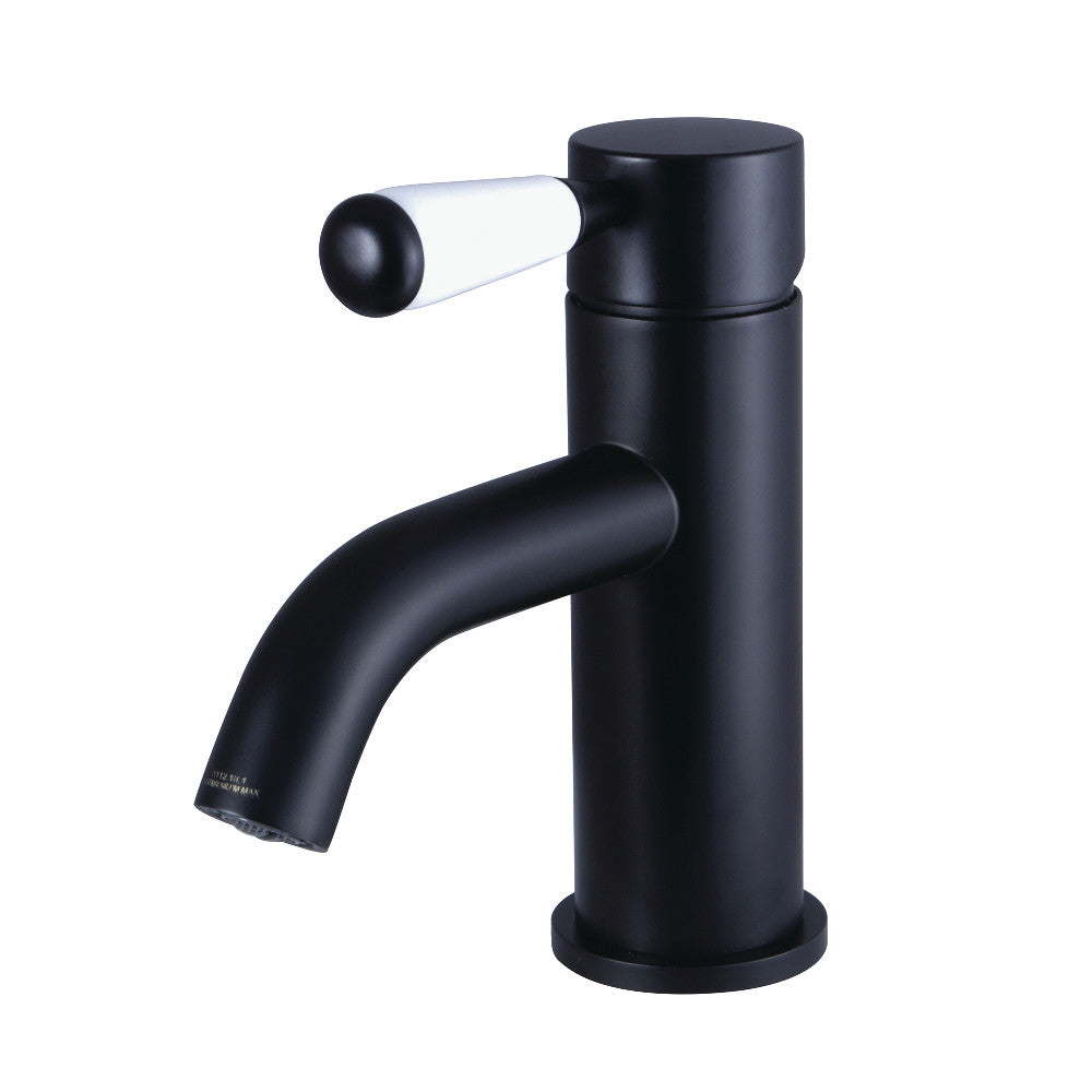 Paris Single-Hole Bathroom Faucet in Matte Black