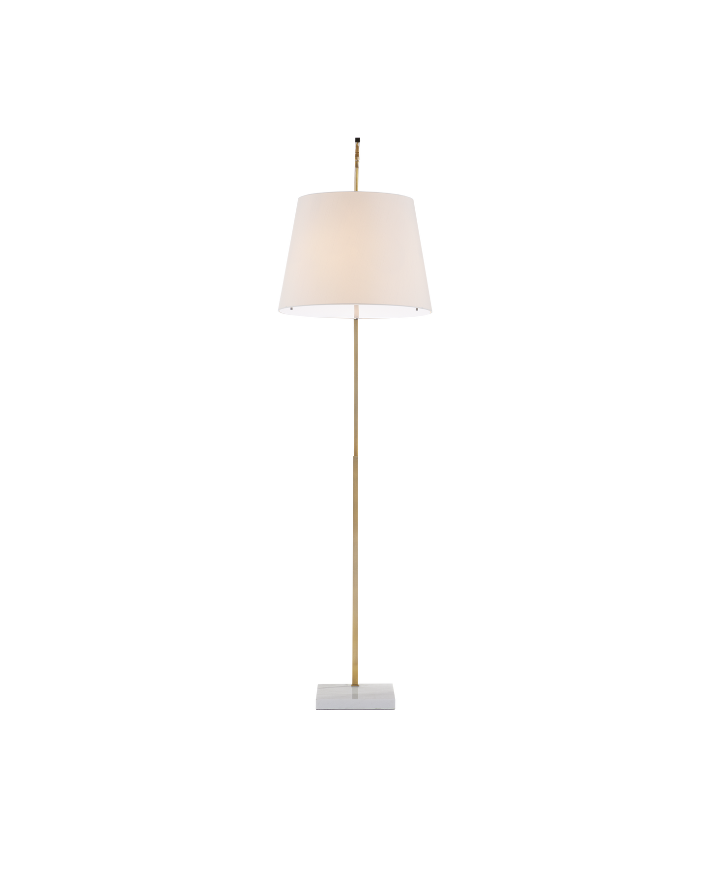 Cloister Large Brass Floor Lamp
