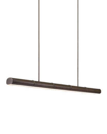 Lyon Large Bronze Linear Chandelier