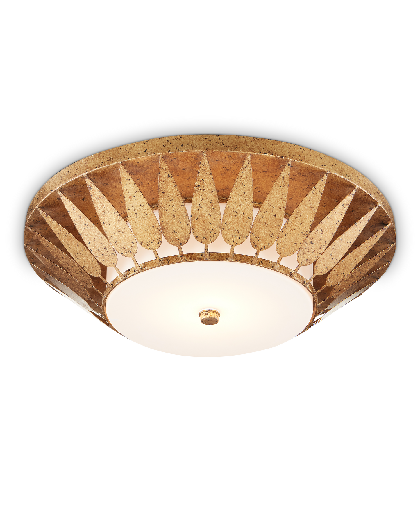 Floris Gold Flush Mount