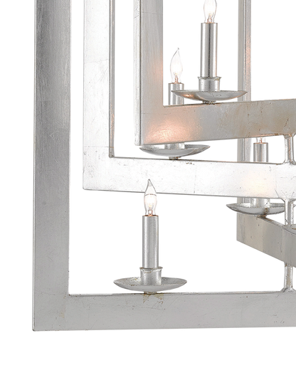 Middleton Large Silver Chandelier