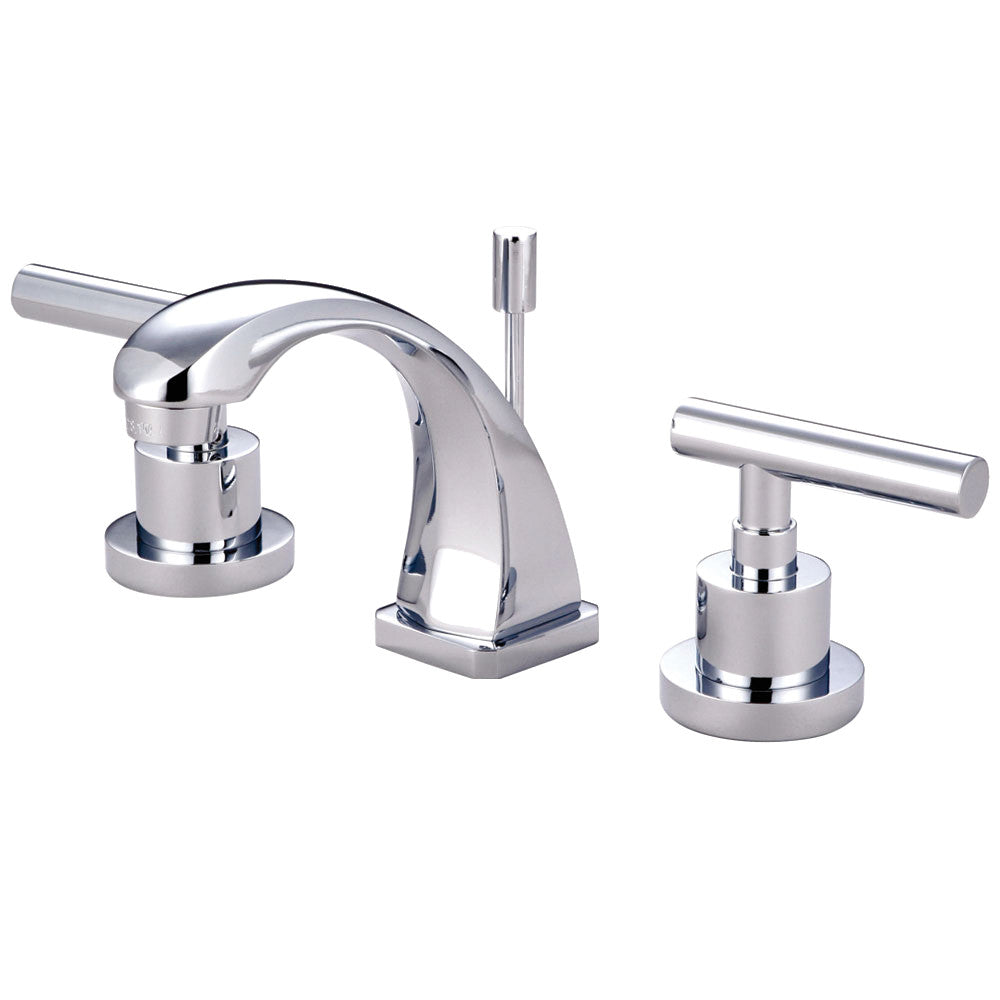 Manhattan Widespread Bathroom Faucet in Polished Chrome