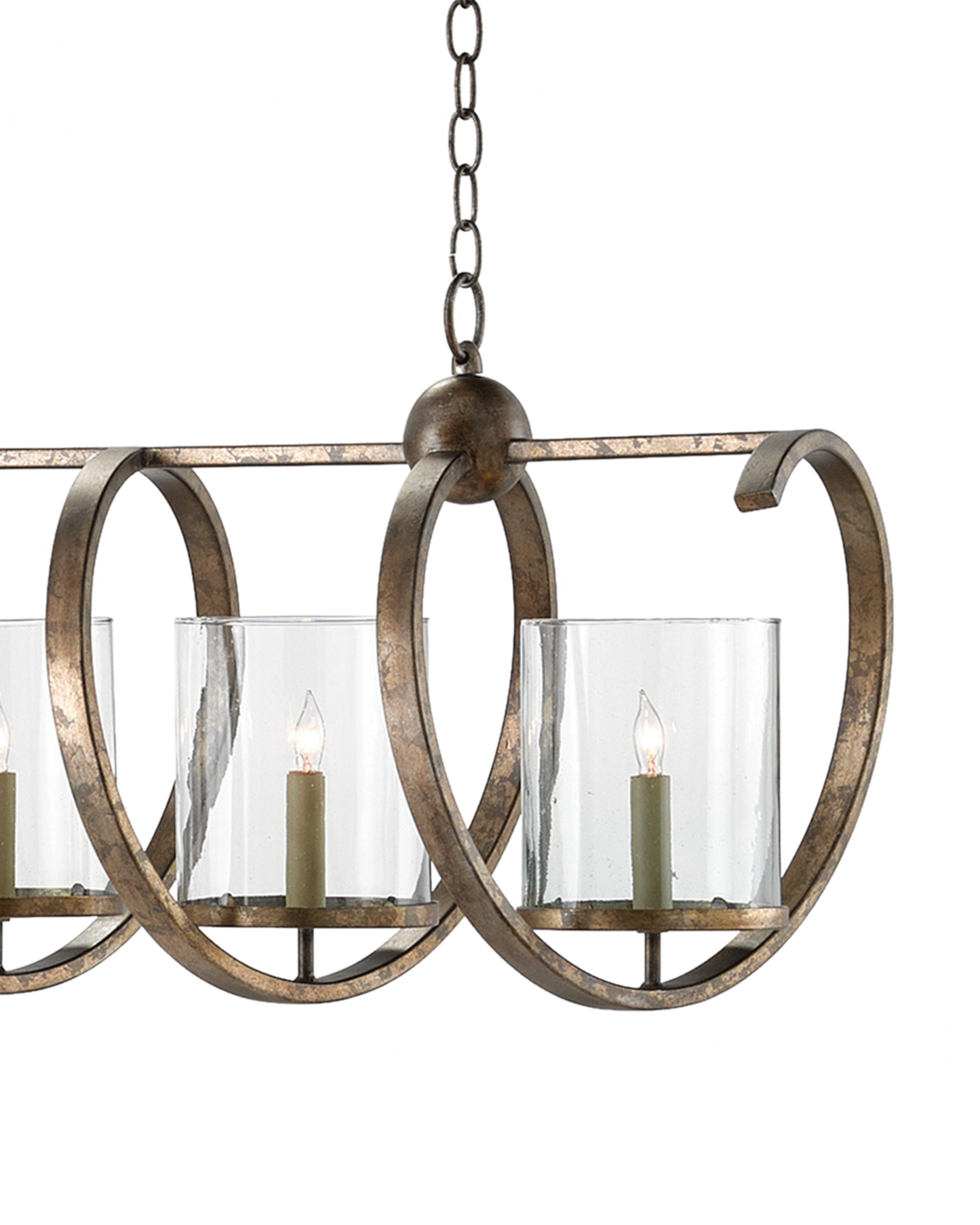 Maximus Grande Bronze Chandelier