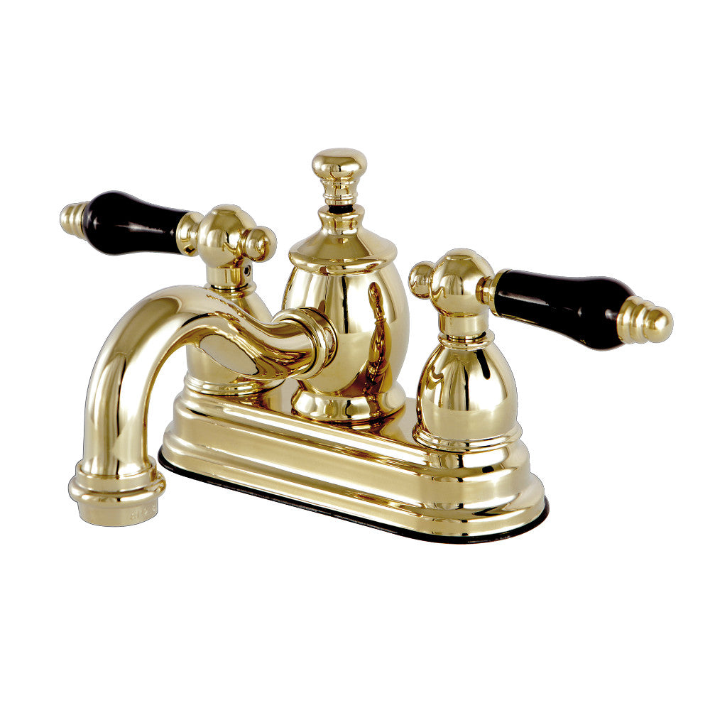 Duchess 4 Inch Centerset Bathroom Faucet in Polished Brass