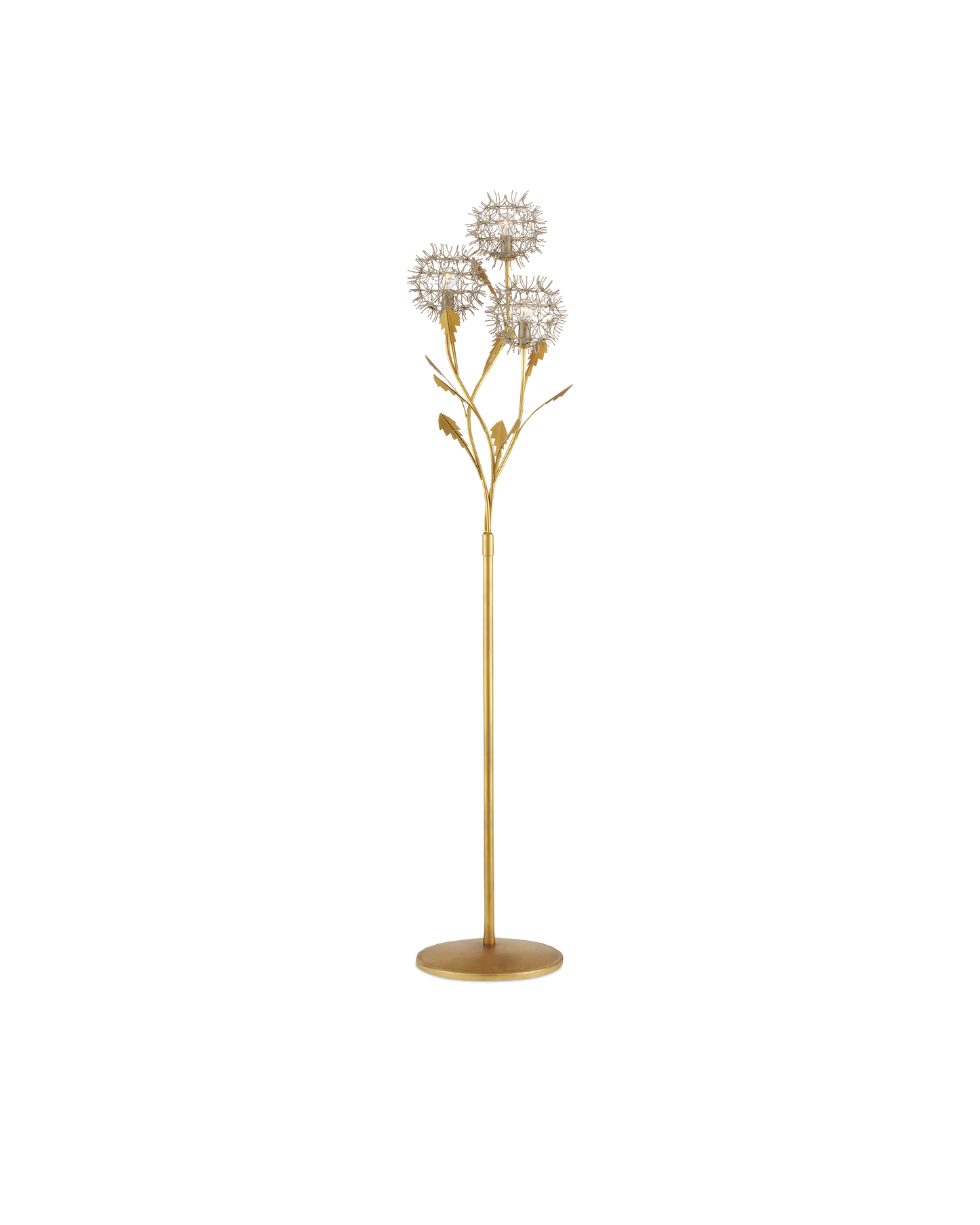 Dandelion Silver & Gold Floor Lamp