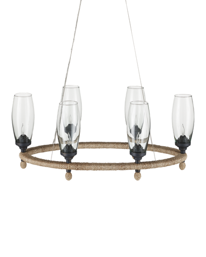Hightider Glass Oval Chandelier