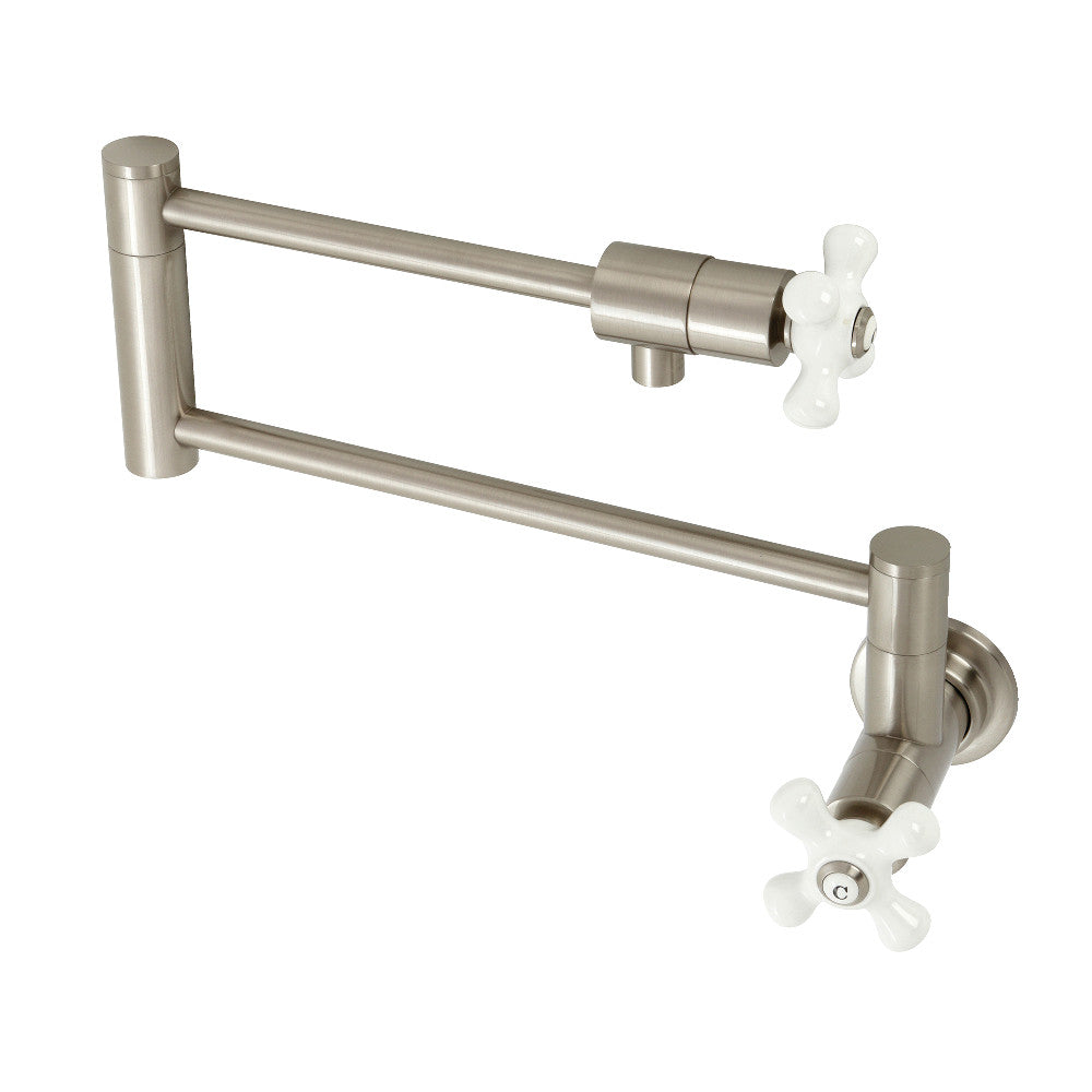 Metropolitan Pot Filler Faucet in Brushed Nickel