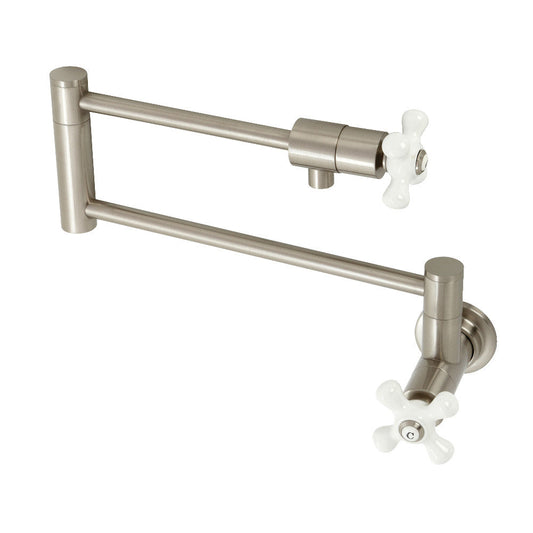 Metropolitan Pot Filler Faucet in Brushed Nickel