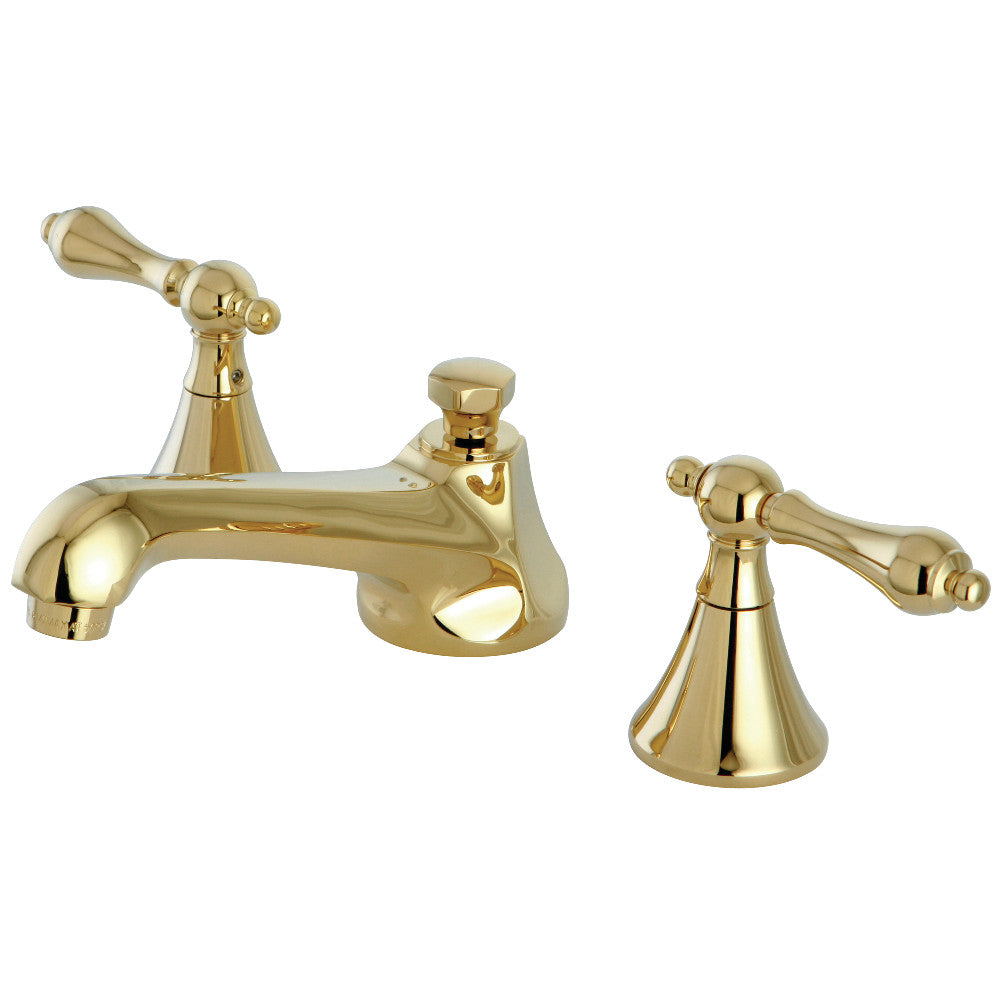 Widespread Bathroom Faucet in Polished Brass
