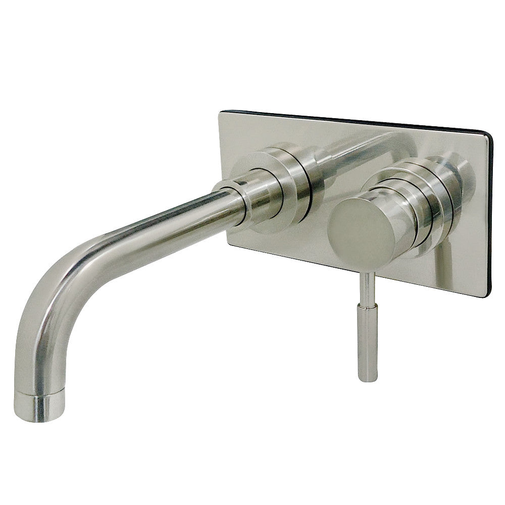 Concord Wall-Mount Bathroom Faucet in Brushed Nickel
