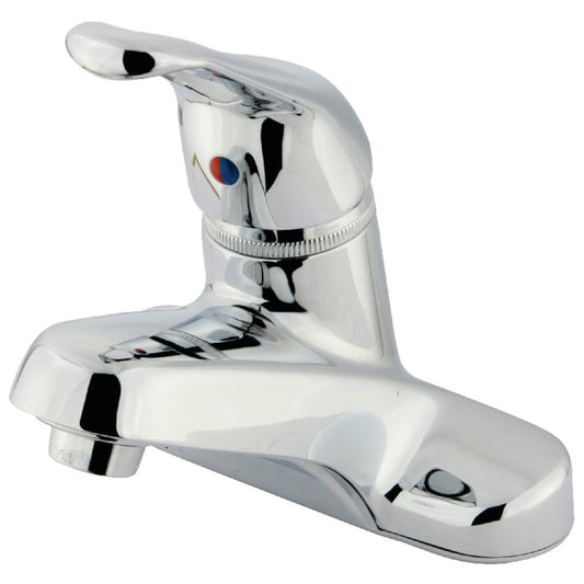 Wyndham 4 Inch Centerset Bathroom Faucet in Polished Chrome