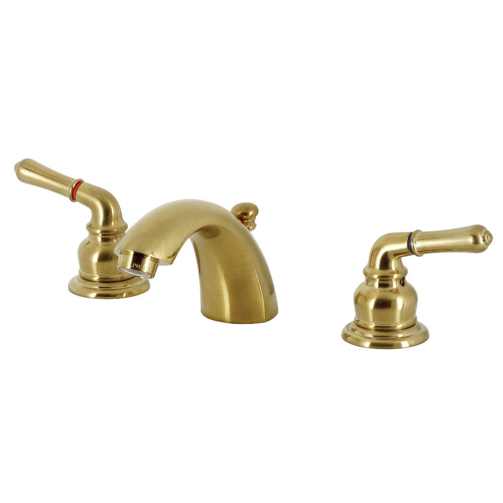 Magellan Mini-Widespread Bathroom Faucet in Brushed Brass