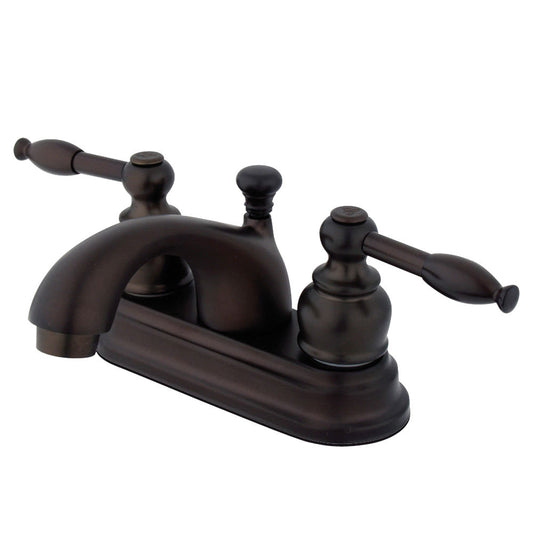 Knight 4 Inch Centerset Bathroom Faucet in Oil Rubbed Bronze