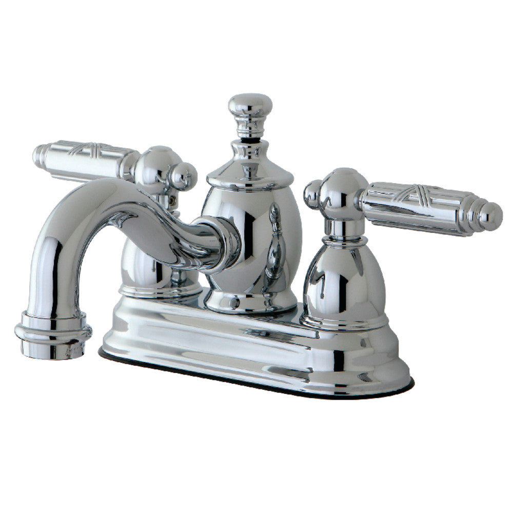 Georgian 4 Inch Centerset Bathroom Faucet in Polished Chrome