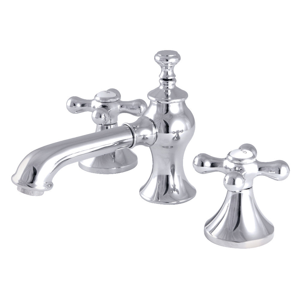 Vintage Widespread Bathroom Faucet in Polished Chrome
