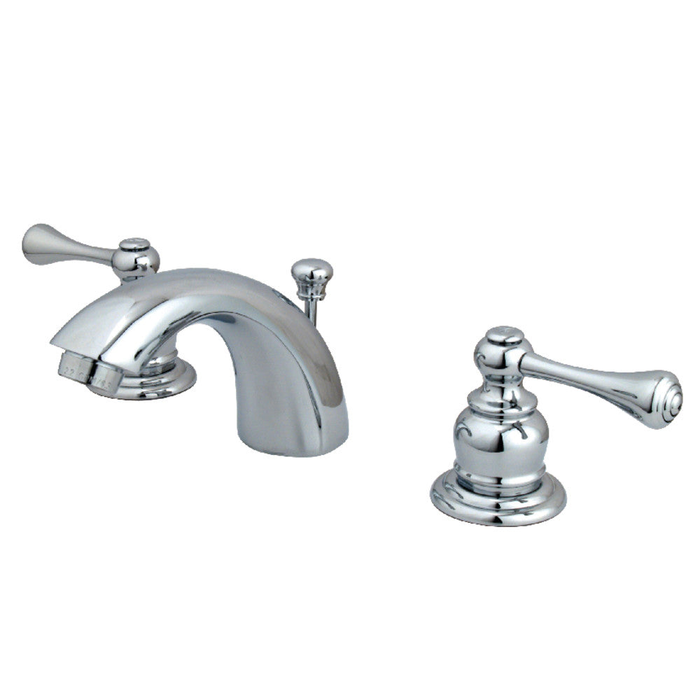 Vintage Mini-Widespread Bathroom Faucet in Polished Chrome