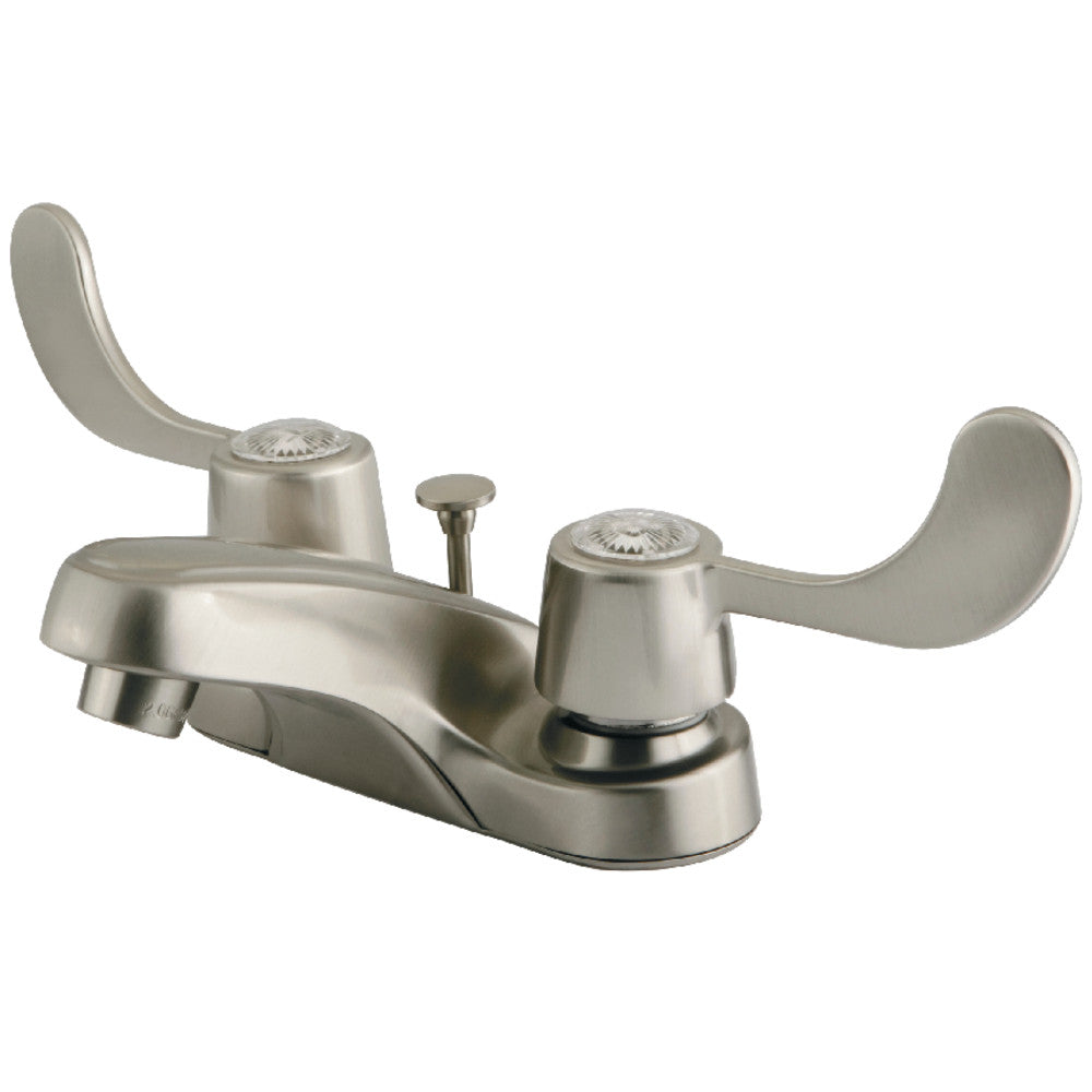 Vista 4 Inch Centerset Bathroom Faucet in Brushed Nickel