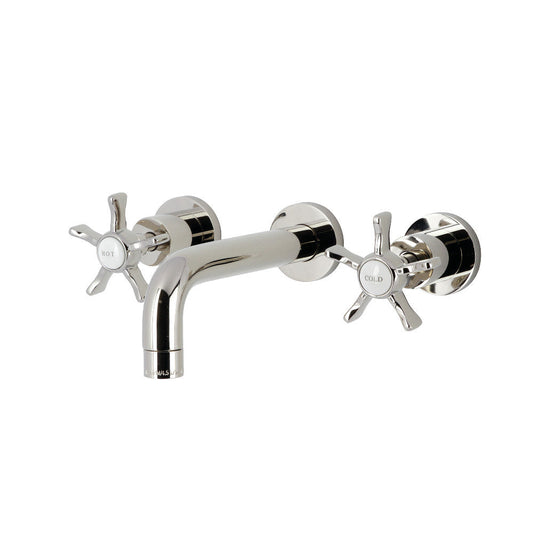 Hamilton Wall-Mount Bathroom Faucet in Polished Nickel