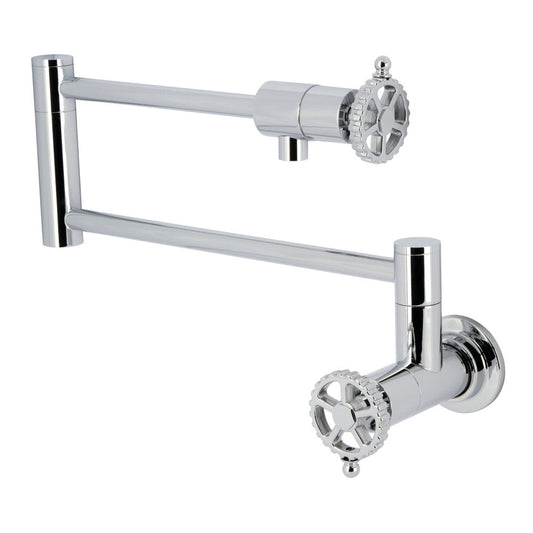 Fuller Pot Filler Faucet in Polished Chrome
