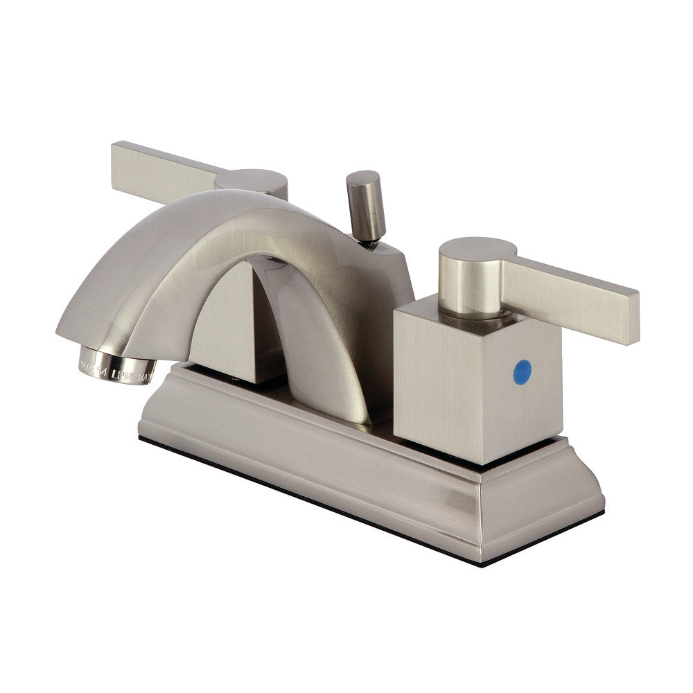 Meridian 4 Inch Centerset Bathroom Faucet in Brushed Nickel