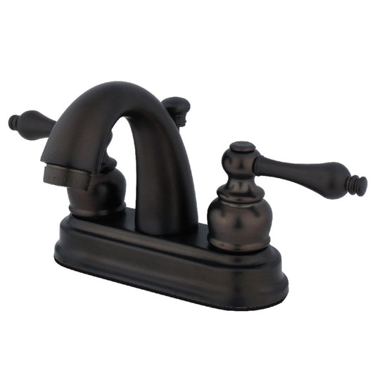 Restoration 4 Inch Centerset Bathroom Faucet in Oil Rubbed Bronze