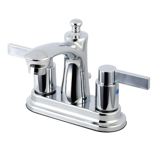 NuvoFusion 4 Inch Centerset Bathroom Faucet in Polished Chrome