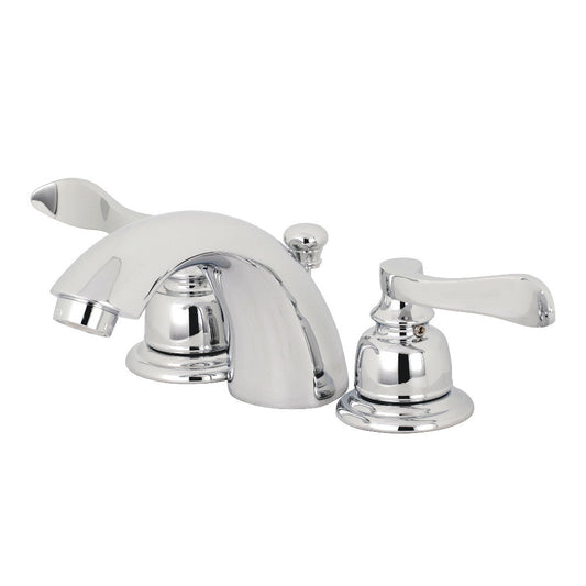 NuWave French Mini-Widespread Bathroom Faucet in Polished Chrome
