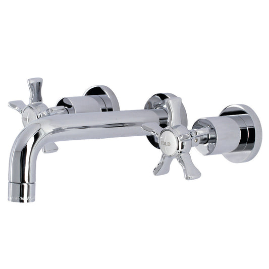 Hamilton Wall-Mount Bathroom Faucet in Polished Chrome