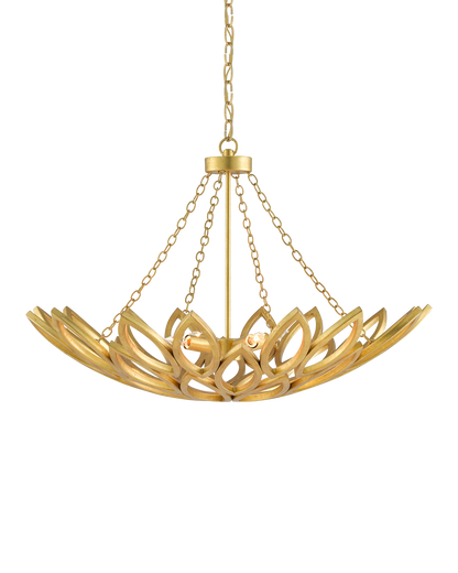 Allemande Gold Chandelier